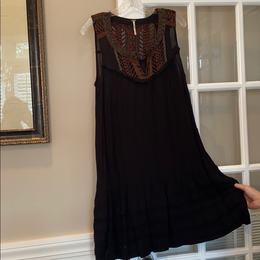Free People Embroidered Dress